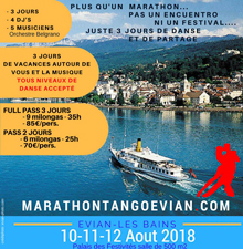 The Evian Marathon tango