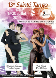 Festival SaintéTango du 13 au 20 juillet 2019